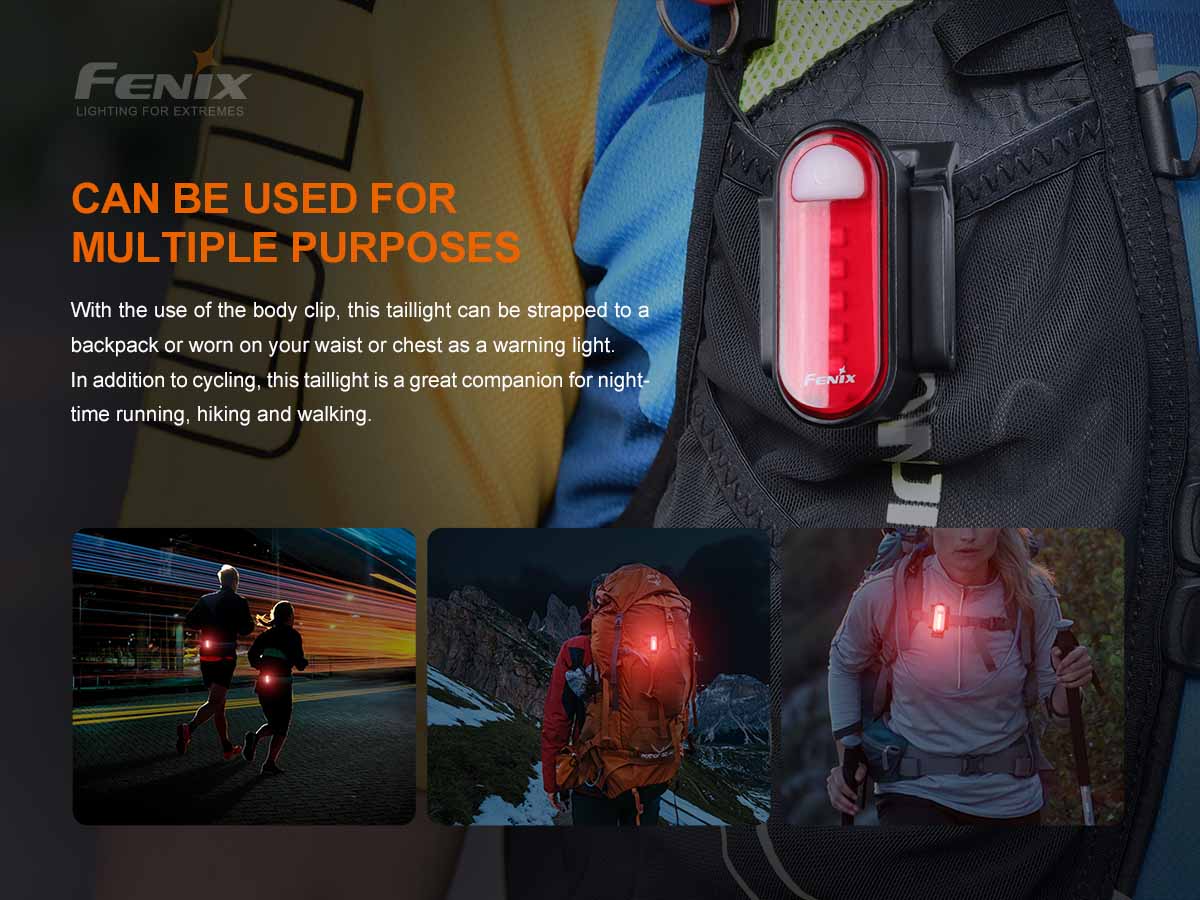 Fenix BC05R V2.0 Rechargeable Bike Tail Light