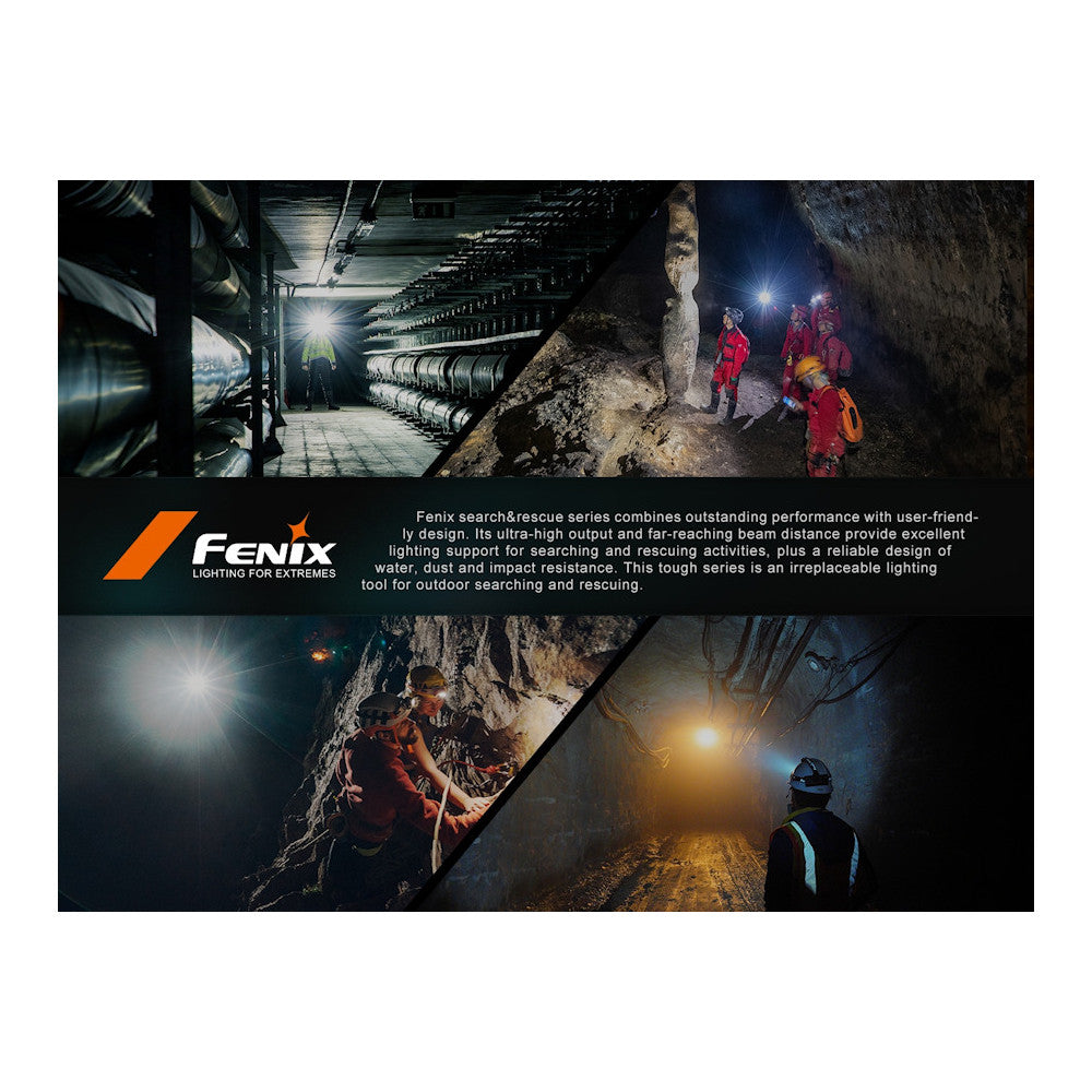 Fenix HP35R 4000 Lumen Rechargeable Professional Headlamp - 450 Metres