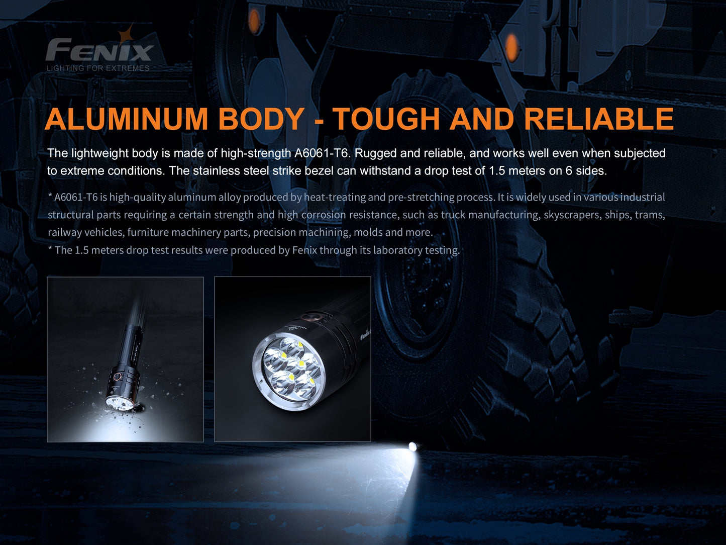 Fenix LR35R 10,000 Lumen Compact USB-C Rechargeable Searchlight - 500 Metres