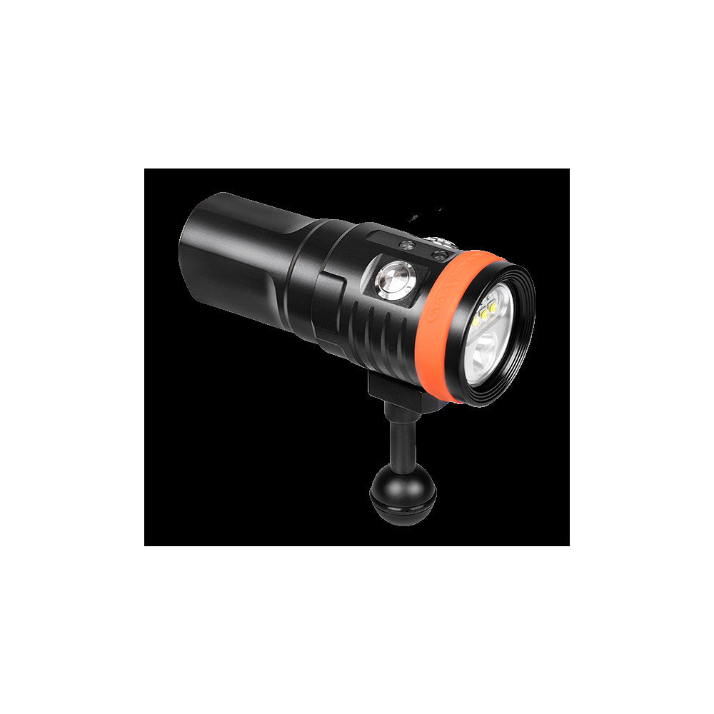 OrcaTorch D900V 2200 Lumen Rechargeable Video Diving Light with Four Colour Outputs - 230 Metres