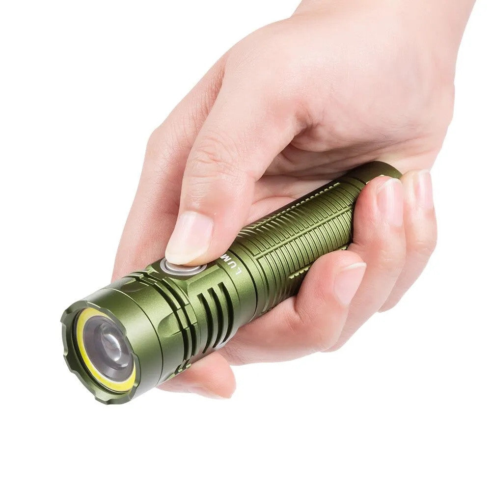 Lumintop W1 300 Lumen Rechargeable Compact Long Throw LEP Flashlight with Red Light - 650m