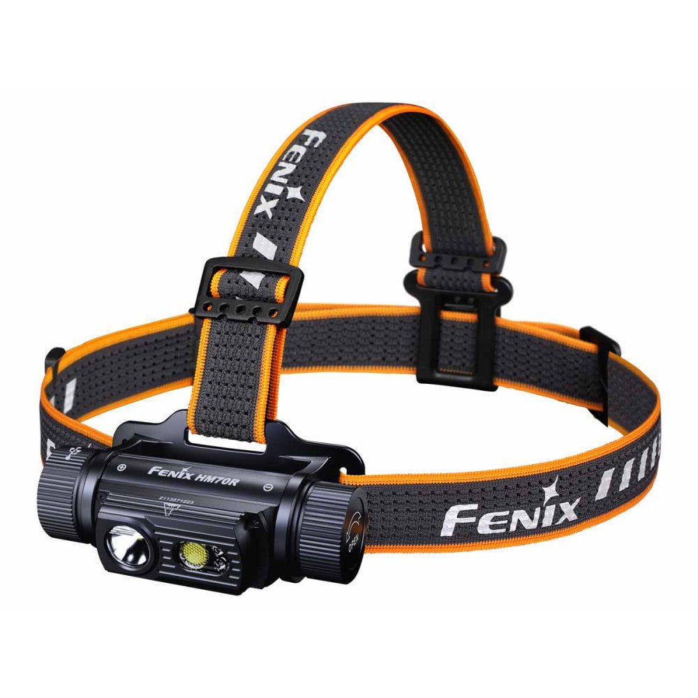 Fenix HM70R 1600 Lumen USB-C Rechargeable Headlamp with Red Light - 186 Metres