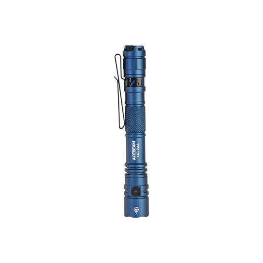 AceBeam TAC 2AA 1400 Lumen Pocket EDC Flashlight (Blue) - 304 Metres