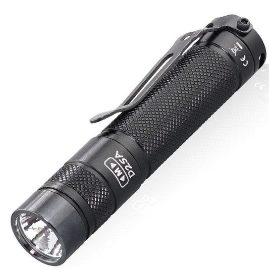 EagleTac D25A Clicky MKII 275 Lumen Nichia 219C 4000K CRI92 LED Flashlight - 69 Metres