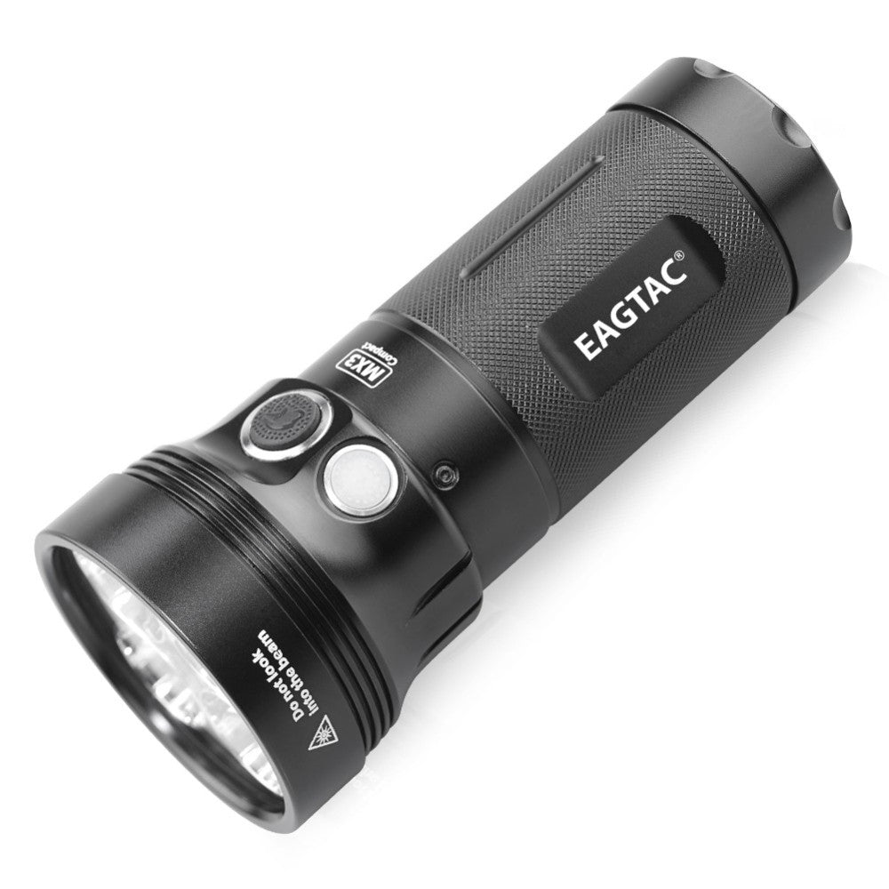 EagleTac MX3T-R 4200 Lumen Nichia 519A 4500K CRI93 LED Compact Rechargeable Searchlight/Power Bank - 376 Metres