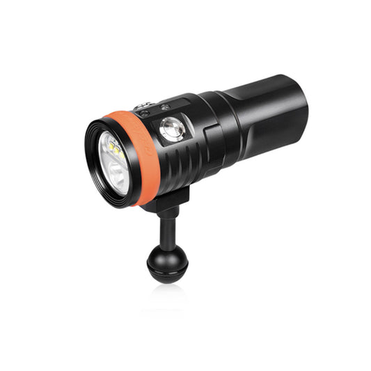 OrcaTorch D900V 2200 Lumen Rechargeable Video Diving Light with Four Colour Outputs - 230 Metres