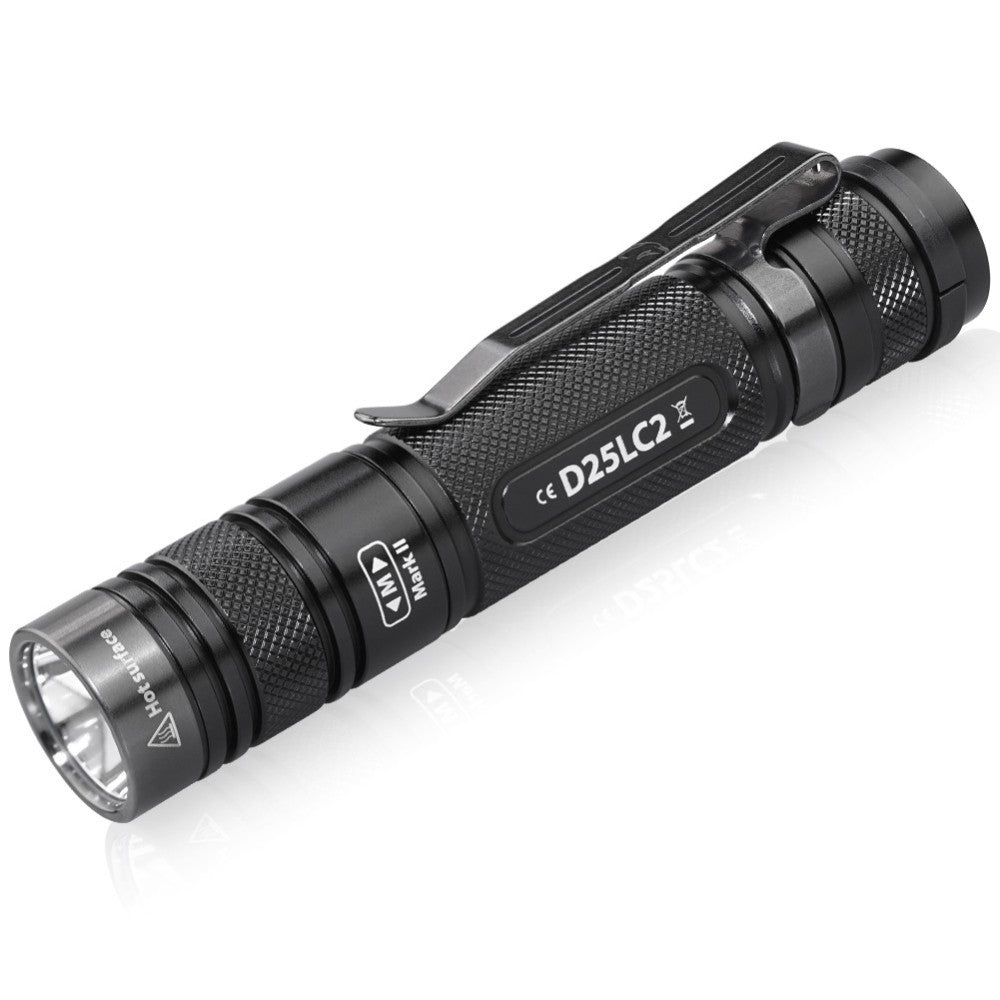 EagleTac D25LC2 Clicky MKII 1480 Lumen CREE XM-L2 U2 LED - 221 Metres