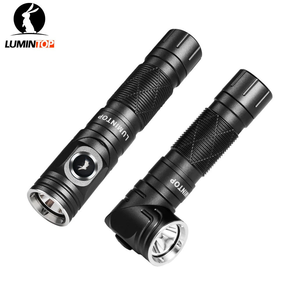 Lumintop L1 900 Lumen Angle Flashlight/Headlamp - 126 Metres