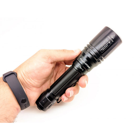 Fenix HT30R 500 Lumen White Laser LEP Rechargeable Torch - 1.5km Throw