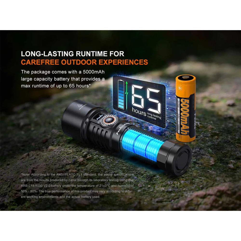 Fenix LD45R 2800 Lumen Rechargeable Focusable Searchlight - 480 Metres