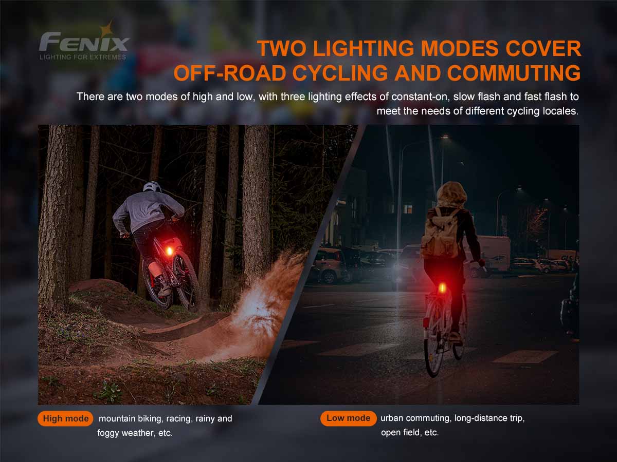 Fenix BC05R V2.0 Rechargeable Bike Tail Light