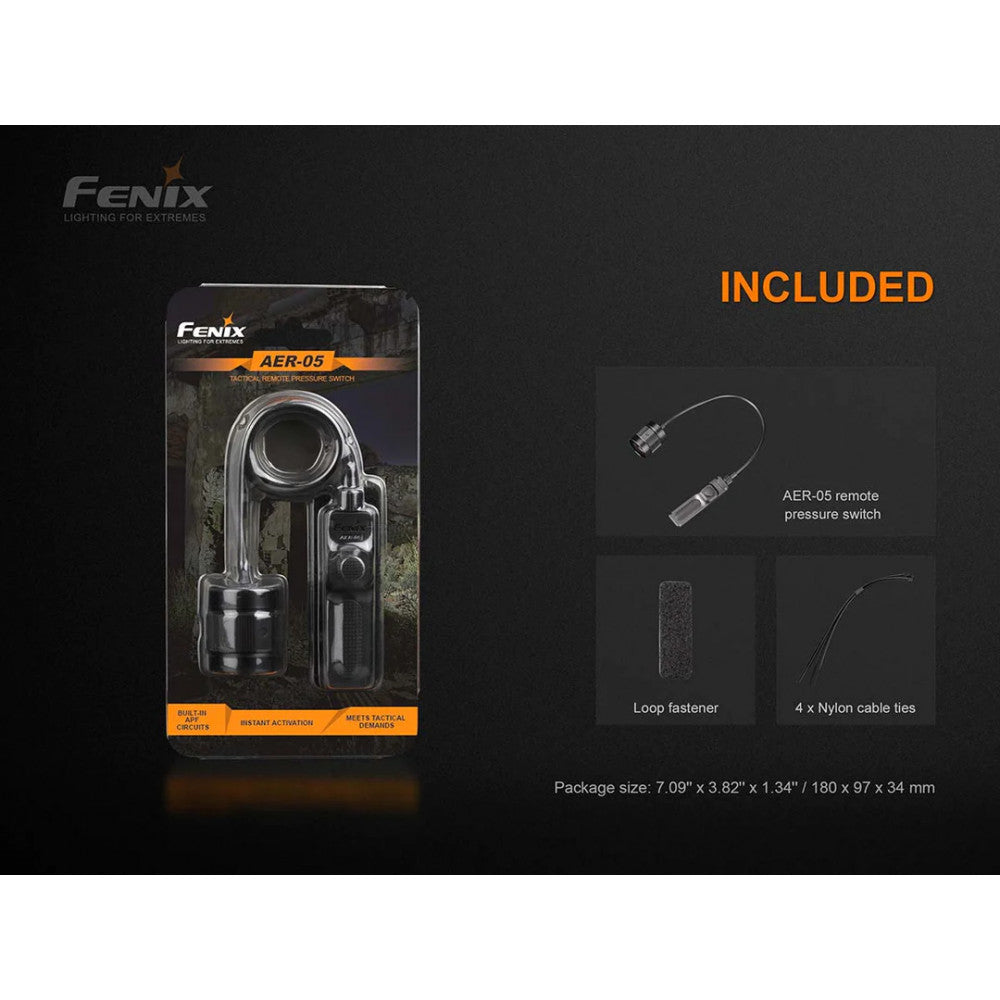 Fenix AER-05 Remote Switch HT30R, HT32, TK16 V2.0, PD36R Pro, and More