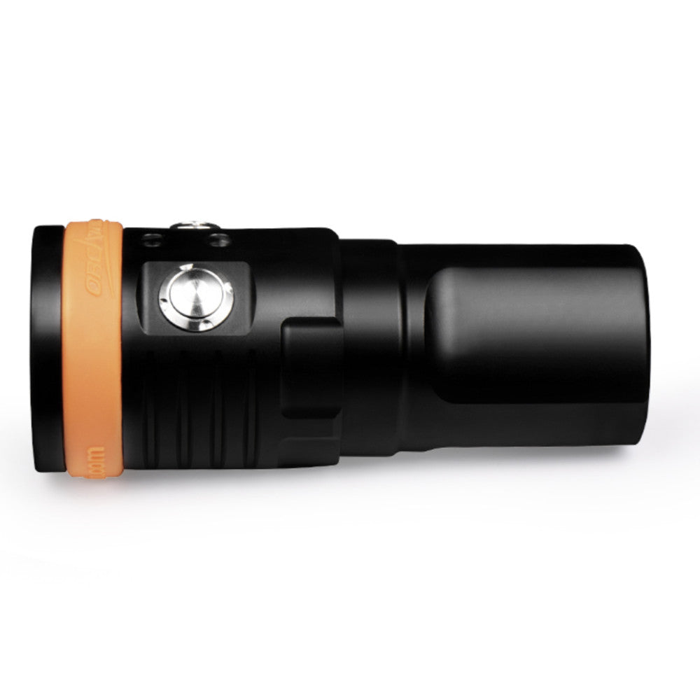 OrcaTorch D900V 2200 Lumen Rechargeable Video Diving Light with Four Colour Outputs - 230 Metres