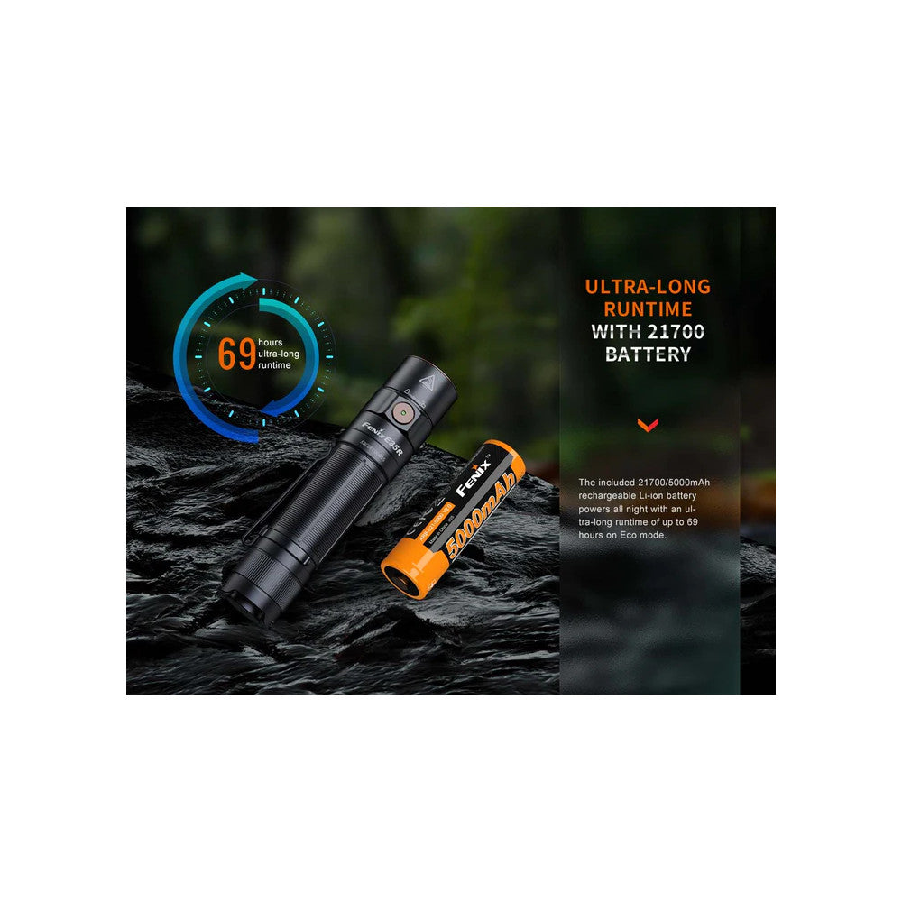 Fenix E35R 3100 Lumen Rechargeable Pocket Flashlight