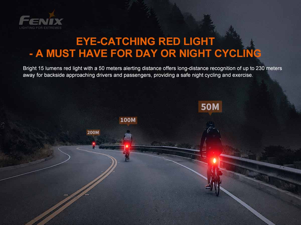 Fenix BC05R V2.0 Rechargeable Bike Tail Light