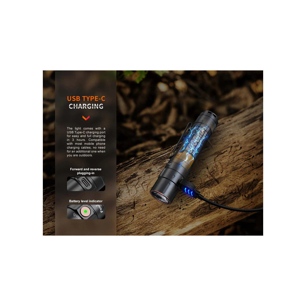 Fenix E35R 3100 Lumen Rechargeable Pocket Flashlight