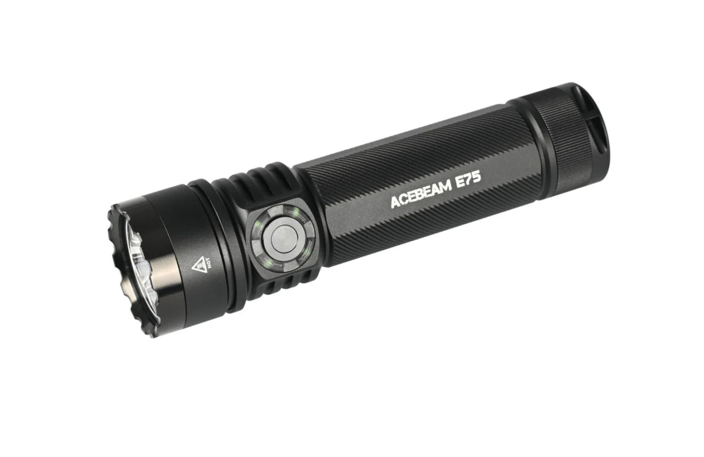 AceBeam E75 4500 Lumen Rechargeable High Performance Flashlight - 260 Metres