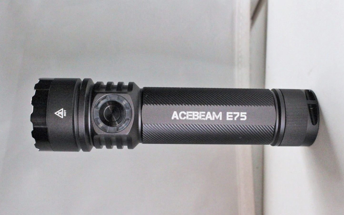 AceBeam E75 4500 Lumen Rechargeable High Performance Flashlight - 260 Metres